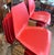 Signed Set 8 Italian Maui Kartell Red Dining Chairs Designed Bu Vico Magistretti For Sale In New York - Image 6 of 11