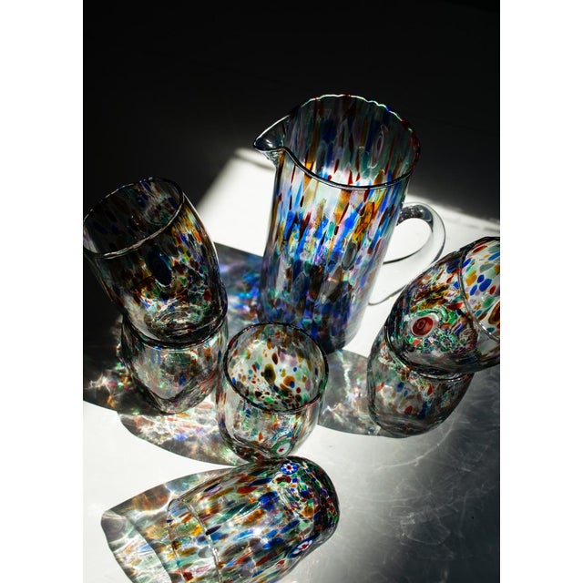 Klimt Glasses by Iskra for Ribes Studio, Set of 6 For Sale - Image 6 of 15