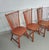 Spindle Back Dining Chairs in Oak from De Ster Geldermalsen with Carved Backrests, 1960s, Set of 6 For Sale - Image 10 of 18