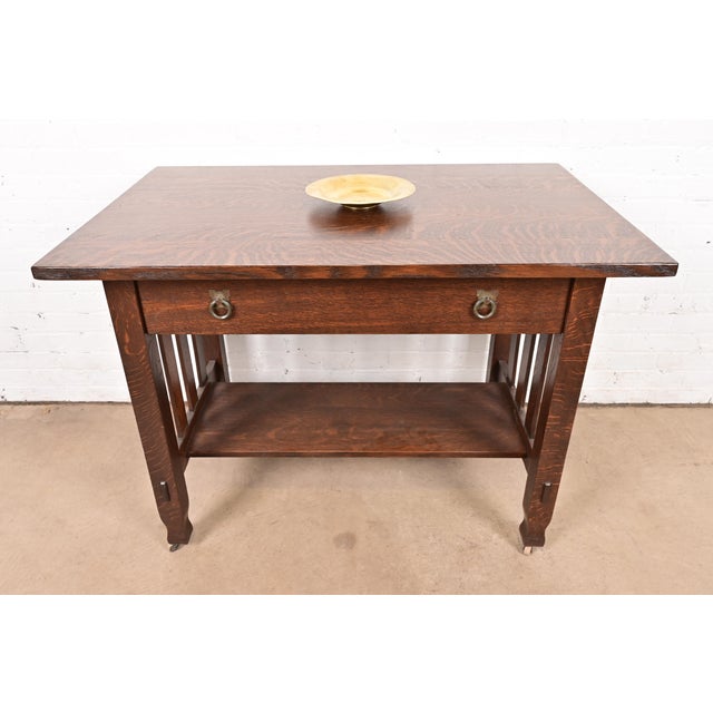 Tiffany Studios Tiffany Studios New York Bronze Doré Plate or Shallow Bowl For Sale - Image 4 of 10