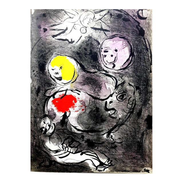 Marc Chagall - The Bible - Original Lithograph 1956 For Sale