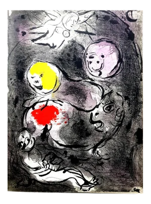 Marc Chagall - The Bible - Original Lithograph 1956