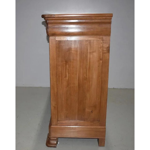 Long Louis Philippe Buffet in Cherry, 19th Century For Sale - Image 9 of 12