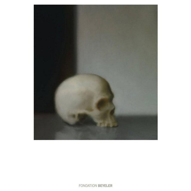 Gerhard Richter Skull Official Exhibition Poster Dimensions: 27,5 x 39,2 in / 70 x 100 cm Sold unframed