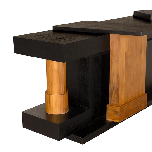 Black NOIR Fleming Console For Sale - Image 8 of 10