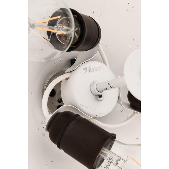 Ceiling Lamp in Brass and Glass attributed to Paavo Tynell, 1950s For Sale - Image 15 of 16