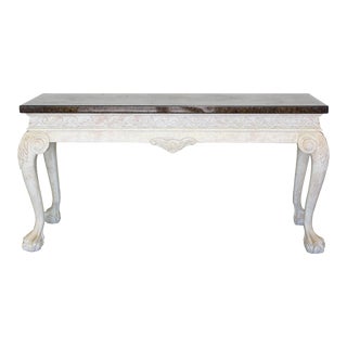 Vintage Georgian Style Console Table For Sale