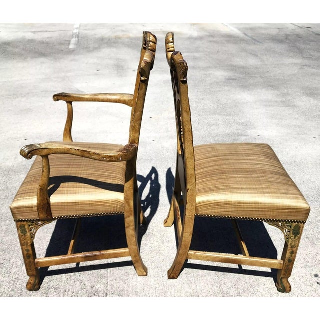 1980s Thomas O’Brian for Hickory Chair Co Emma Chairs For Sale - Image 5 of 12