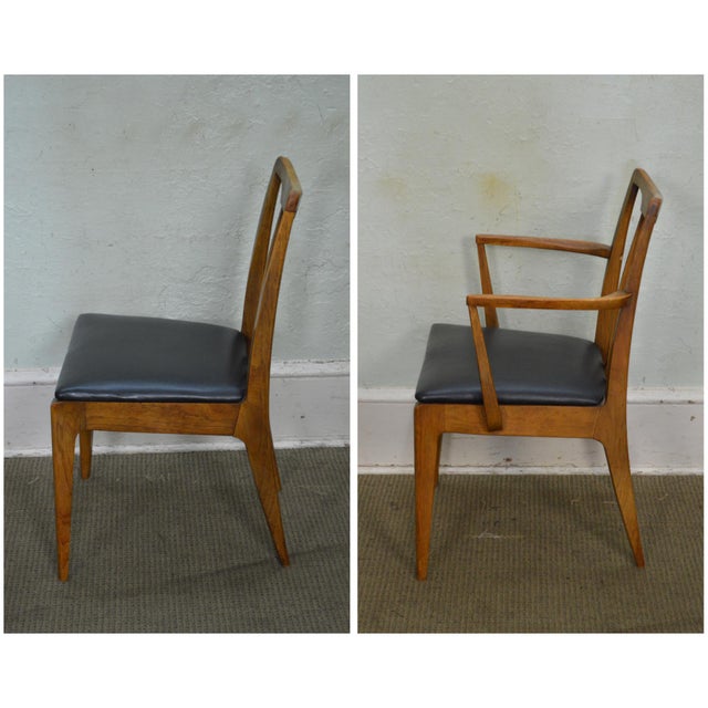 Drexel Projection Mid Century Modern Set of 4 Walnut ... (640 x 640 Pixel)