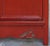 52" Tall China Red Cabinet Armoire For Sale - Image 10 of 13