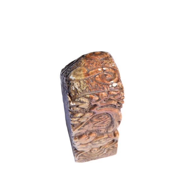 Mid 20th Century Chinese Soapstone Figural Seal For Sale - Image 5 of 8
