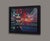 Lincoln Tunnel (Dash) by Maria Mijares | Acrylic on Linen Night scene from a car perspective. For Sale