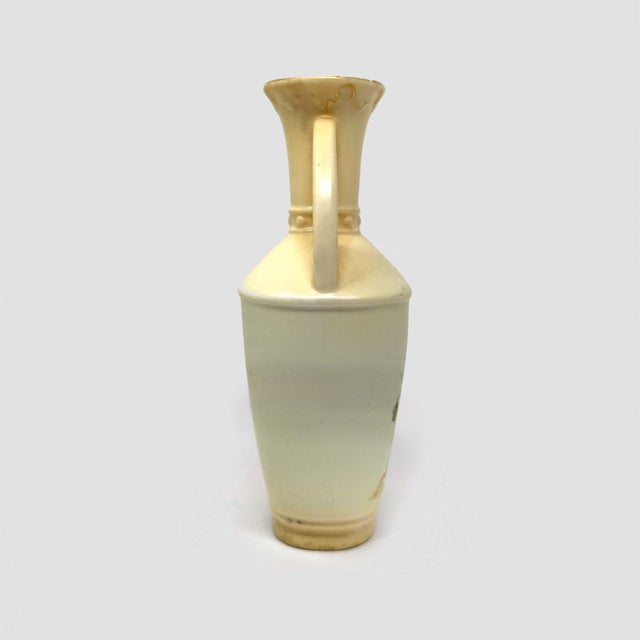 Antique Austrian Art Nouveau Vase – Red Poppies For Sale - Image 4 of 7