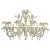 Rezzonico Style Murano Glass Chandelier, 1950s For Sale - Image 7 of 7