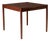 Danish Modern Rosewood Flip Top Game Dining Table by Kibaek Møbelfabrik For Sale