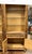 1980s Regency Coastal Style Faux Bamboo Fruitwood Bookcases / Display Cabinets - S/2, Pair For Sale - Image 10 of 11