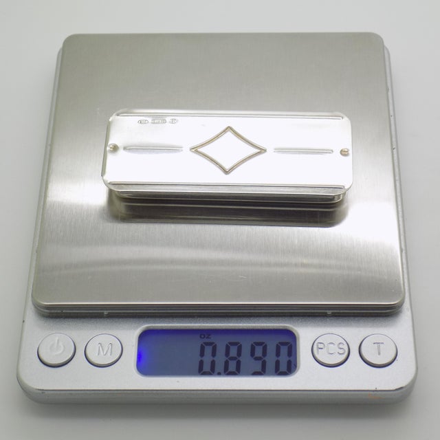 Vintage Italian Genuine Silver 800 Rectangular Pill Box by Greggio, 1970s For Sale - Image 12 of 14