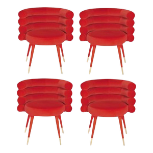 Marshmallow Dining Chairs by Royal Stranger, Set of 4