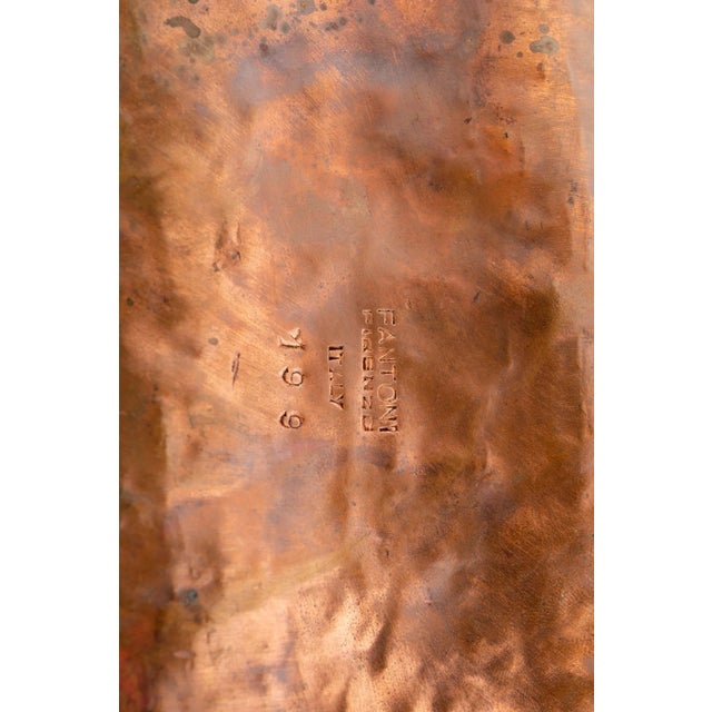 Metal Fantoni Metal Tray For Sale - Image 7 of 9