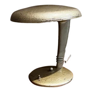 1947 Antique Gold Cobra Desk Lamp by Jean Otis Reinecke Faries