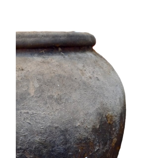 Antique Spanish Oil Jar For Sale - Image 3 of 5