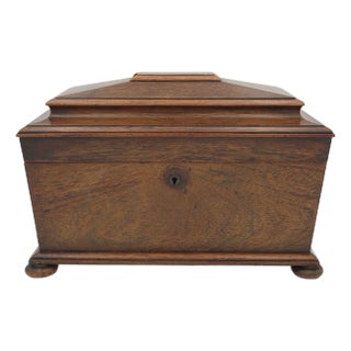 Regency Period English Tea Caddy, Circa 1820 For Sale