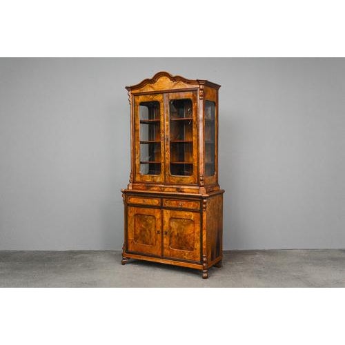 Biedermeier Display Cabinet, 1850s For Sale - Image 4 of 18
