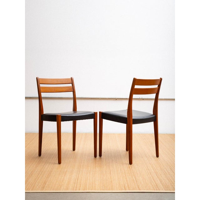 Svegards Markaryd Svegards Markaryd Teak Chairs, a Pair For Sale - Image 4 of 8