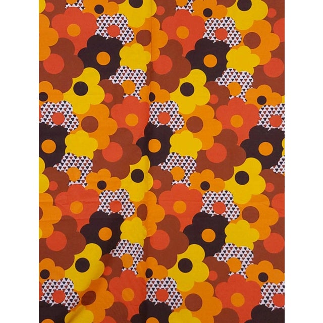 Mid-Century Modern German Fabric Bale for Curtains, 1970s For Sale - Image 6 of 6