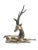 Midcentury Vintage Hollywood Regency Large Solid Brass Stag Deer Gazelle Figurine Sculpture For Sale In Boston - Image 6 of 11
