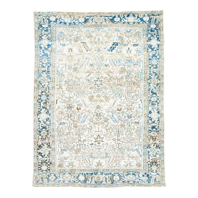 Turkish Vintage Rug 7'4" x 10' #16867 For Sale