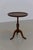 Danish Round Tripod Side Table in Stained Oak by Anton Kildeberg, 1960s For Sale - Image 12 of 18