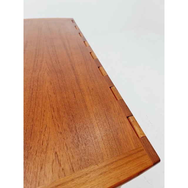 Mid-Century Modern Danish Drop Leaf Teak Dining Table from Niels Koefoed, 1960s For Sale - Image 15 of 18