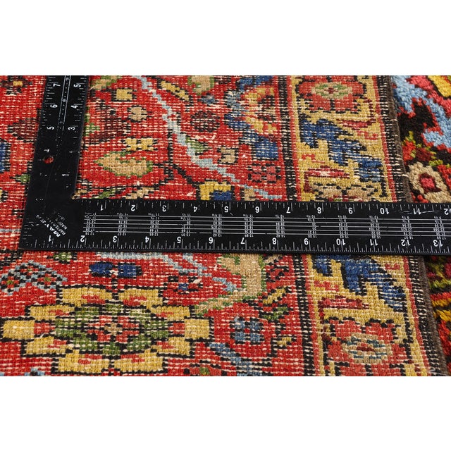 Textile Late 19th Century Persian Sultanabad Rug, 09'03 X 11'05 For Sale - Image 7 of 10
