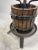 Brown Antique Manual Wine Press with Working Press, 1950s For Sale - Image 8 of 10