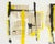 Paper 2004 "Another Language #3" Alkyd Painting by Steven Conant For Sale - Image 7 of 9