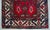 1960s Authentic Turkish Rug, Red & Indigo Wool Carpet, Hand-Spun Anatolian Rug, Sustainable Antique Rug For Sale - Image 11 of 16