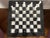Vintage White and Black Volterra Marble Chess Board, 1950s For Sale - Image 14 of 14