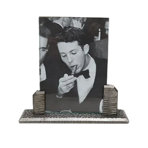 Art Deco Handmade Iron Base Picture Frames