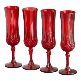 Example of Cristal d' Arques Champagne Flutes