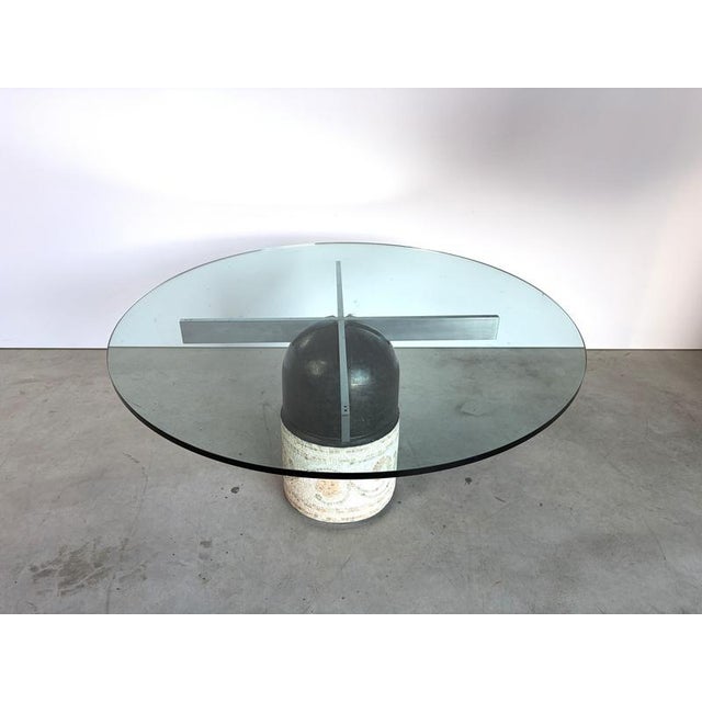Paracarro Dining Table attributed to Giovanni Offredi for Saporiti, 1970s For Sale - Image 10 of 12