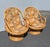Gorgeous Chairs in Good Vintage Condition. Solid and Firm. The Rattan straps have peeled off in some places. Otherwise...