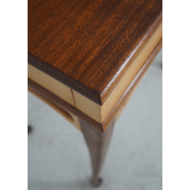 Art Nouveau Style Studio Crafted Desk Manner of Carlo Zen For Sale - Image 14 of 18