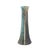 Green Japanese Modern White Green Raku Ceramic Stelo Wake Candle Holders by Laab Milano, Set of 2 For Sale - Image 8 of 13
