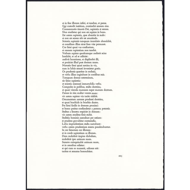 1968 Salvador Dalí Biblia Sacra Lithograph "Nummularii De Templo Eiecti" (The Money Changers Thrown Out of the Temple) For Sale In New York - Image 6 of 11