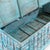 Vintage Blue Blanket Chest, 1940s For Sale - Image 3 of 10