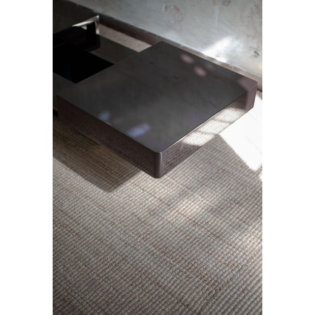 Brown Vintage Extendable Coffee Table, 1970s For Sale - Image 8 of 10