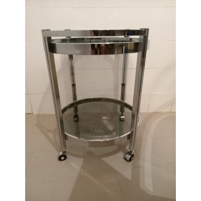 Vintage Bar Cart, 1980s For Sale - Image 6 of 8