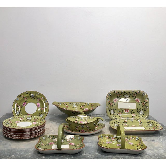 19th Century English Spode Dessert Set - 18 Pieces For Sale - Image 11 of 11
