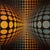 Victor Vasarely (1906-1997) OND-JG Heliogravure after a work by the artist On heavy paper, 27 x 27 cm (approx. 11 x 11...